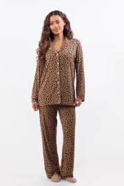 A Leopard Doesn\'t Change Its Spots Long Pajama Set at Nordstrom