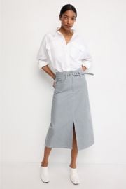 A-Line Denim Skirt by 31 Phillip Lim x RTR Rent the Runway at Rent the Runway