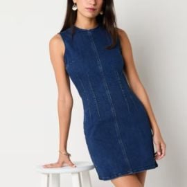 A N A Sleeveless Midi Sheath Dress at JCPenney
