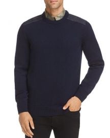 A.P.C. KARLHEINZ SHOULDER PATCH SWEATER at Bloomingdales