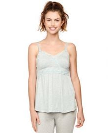 A Pea In The Pod Maternity Lace-Trim Sleep Tank at Macys