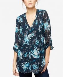 A Pea in the Pod Maternity Printed Blouse at Macys