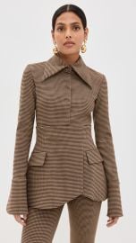 A.W.A.K.E. MODE Fitted Shirt With Basque Detail | Shopbop at Shopbop