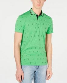 A X Armani Exchange Men s Slim-Fit Polo   Reviews - Polos - Men - Macy s at Macys