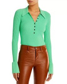 A.l.c. Eleanor Ribbed Polo Sweater at Bloomingdales