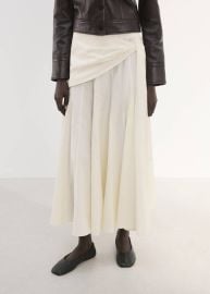 A-line skirt with scarf detail - Women MANGO USA at Mango