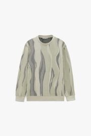 ABSTRACT PRINT SWEATSHIRT at Zara