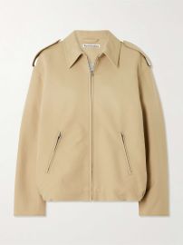ACNE STUDIOS Cotton-dupioni jacket at Net a Porter