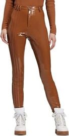 ADIDAS X Ivy Park Women's Latex Pants Wild Brown 4X (Plus) at Amazon