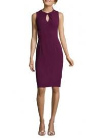 ADRIANNA PAPELL - SLEEVELESS SHEATH DRESS at Lord & Taylor