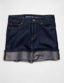 AE Denim Glitter Mini Skirt American Eagle at American Eagle