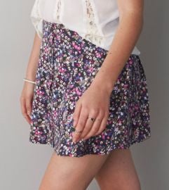 AEO Printed Circle Skirt at American Eagle