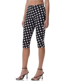 AFRM Ronnie Polka Dot Print High Rise Coordinating Capri Pants Dillardx27s at Dillards