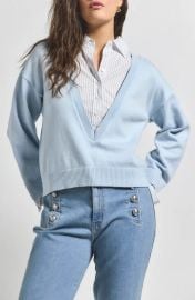 AFRM Zadie Print Turtleneck Mesh Top in Stark Leopard at Nordstrom Rack at Nordstrom Rack