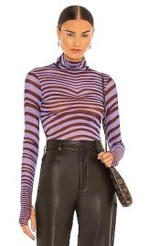 AFRM Zadie Top in Violet Wave at Revolve