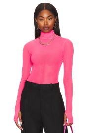 AFRM Zadie top in pink at Revolve