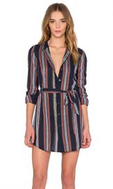 AG Adriano Goldschmied Jett Dress in Blue Night Stripe from Revolve com at Revolve