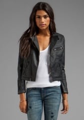 AG Adriano Goldschmied The Biker Motorcycle Jacket at Revolve