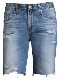 AG Jeans - Nikki Relaxed Skinny Denim Shorts at Saks Fifth Avenue