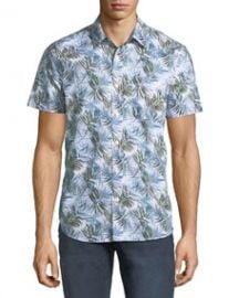 AG Mens Nash Short-Sleeve Sport Shirt at Bergdorf Goodman