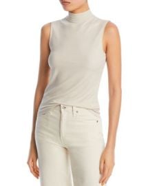 AG The Edie Sleeveless Turtleneck Top Bloomingdales at Bloomingdales