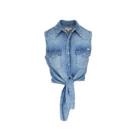 AG Women39s Dakotah Denim Tie Shirt Mitchell Stores at Mitchells