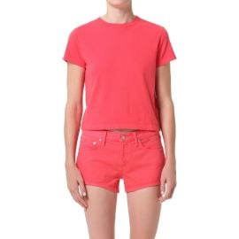 AGOLDE Adine Shrunken Supima® Cotton T-Shirt at Nordstrom