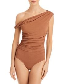 AGOLDE Hilma Twist Sleeve Bodysuit Bloomingdales at Bloomingdales