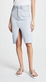 AGOLDE The 90  039 s Split Skirt at Shopbop