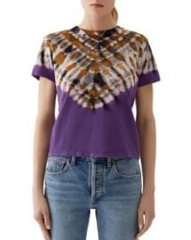 AGOLDE Tie-Dye Baby Tee Women - Bloomingdale s at Bloomingdales