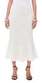 AKNVAS Mie Cotton Knit Skirt White M at Shopbop
