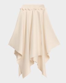AKNVAS Vera Satin Handkerchief Skirt at Neiman Marcus