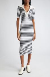 AL.CDarcy Stripe Midi Sweater Dress at Nordstrom