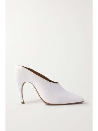 ALAA Leather mules NET-A-PORTER at Net a Porter