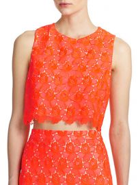 ALC - Adriana Lace Cropped Shell at Saks Fifth Avenue