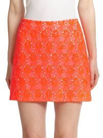 ALC - Merrill Floral-Lace Mini Skirt at Saks Fifth Avenue