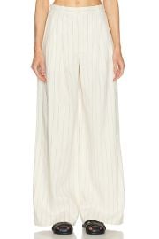 ALC Alfie Pant in Cream Black Stripe FWRD at FWRD