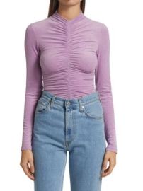 ALC Ansel Ruched Long Sleeve Top on SALE at Saks Off 5th