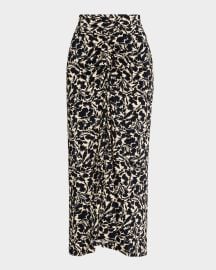 ALC Aurelie Printed Midi Skirt at Neiman Marcus