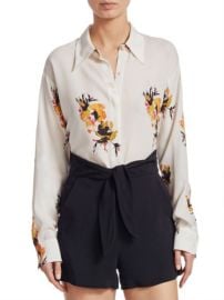 ALC Calder Floral Blouse at Saks Fifth Avenue