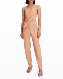 ALC Cyprus II Sleeveless Jumpsuit at Neiman Marcus