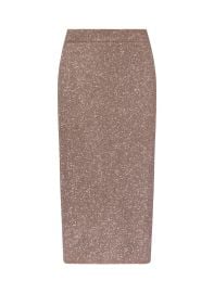 ALC Dana Metallic Knit Midi Skirt ALCltdcom at A.L.C.