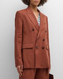 ALC Declan Linen-Blend Jacket at Neiman Marcus