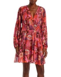 ALC Elise Floral Silk Dress   Bloomingdales at Bloomingdales