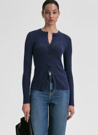 ALC Fisher Fine Cotton Knit Cardigan ALCltdcom at A.L.C.