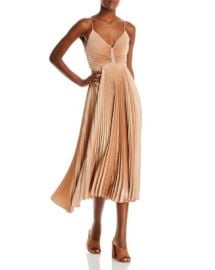 ALC Gemini Pleated Dress Bloomingdales at Bloomingdales