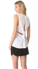 ALC Harper Twistback Tee at Shopbop