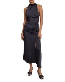 ALC Inez Ruched Midi Dress Bloomingdales at Bloomingdales