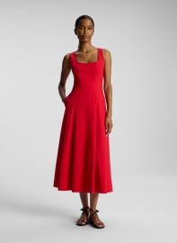 ALC Isabel Cotton Midi Dress ALCltdcom at A.L.C.