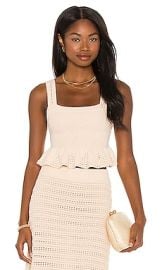 ALC Jace Top in Desert Rose at Revolve